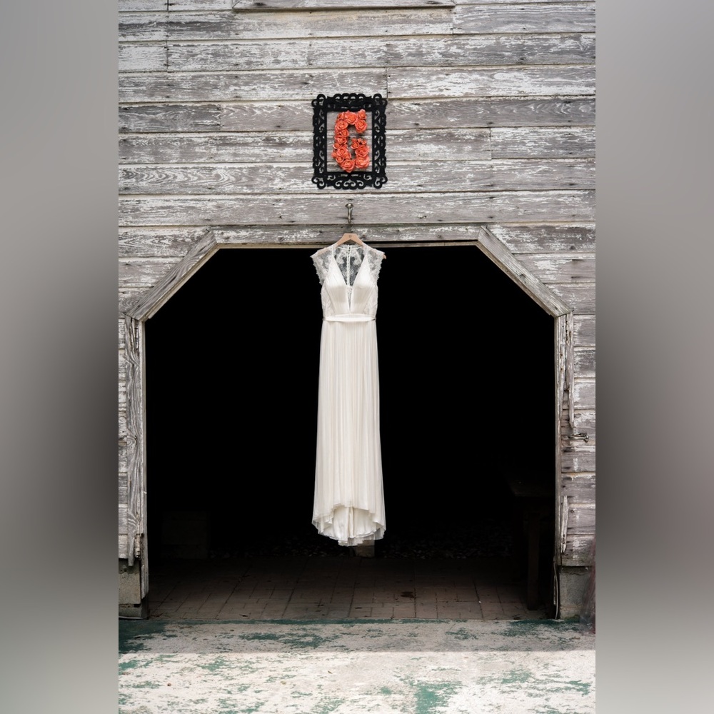 Anthropology Bohemian-Style Wedding Dress